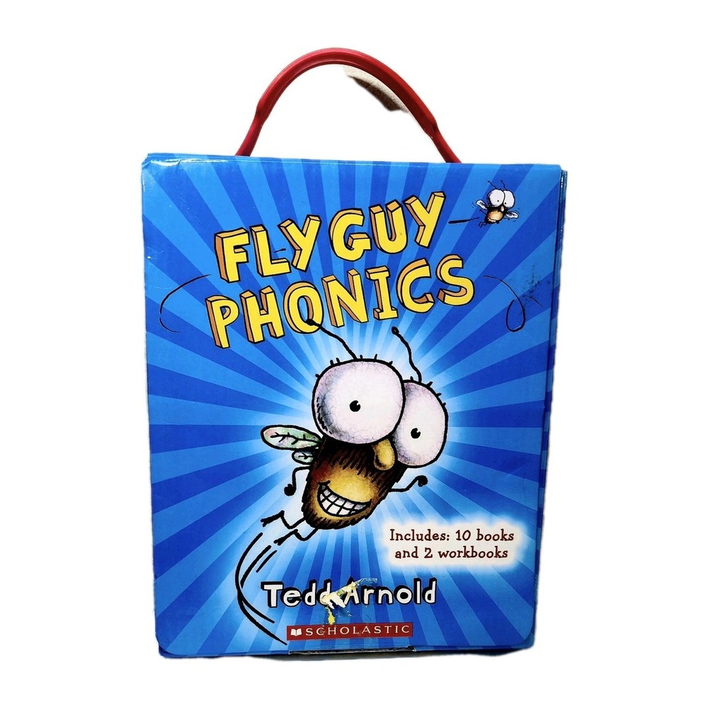 Fly Guy Phonics Boxed Set - 12 Paperback Books By Tedd Arnold